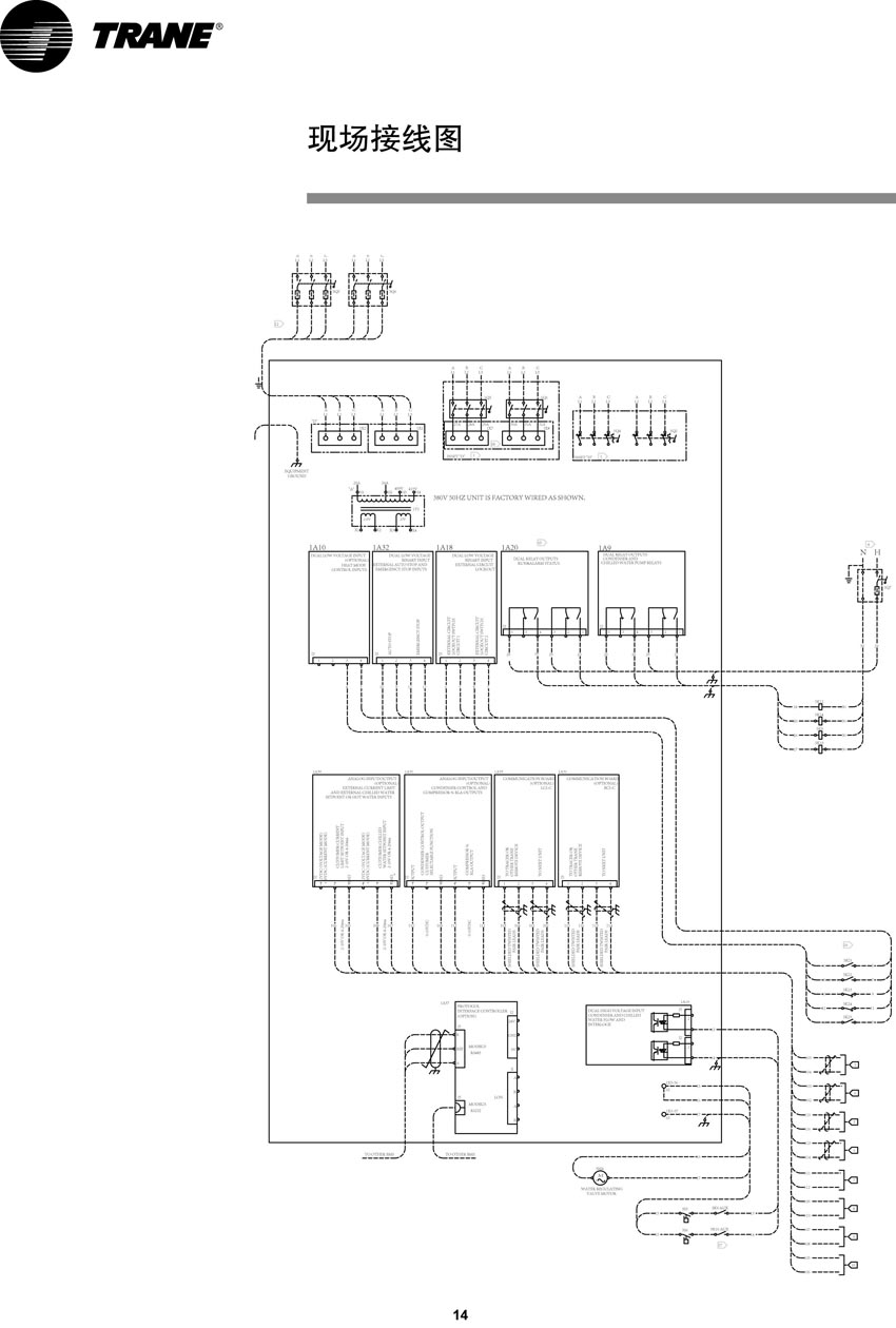 现场接线图